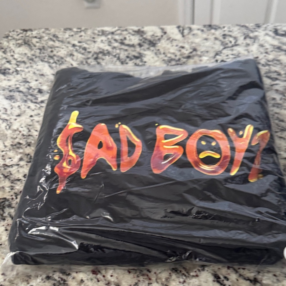 Sad Boy Black T-Shirt
